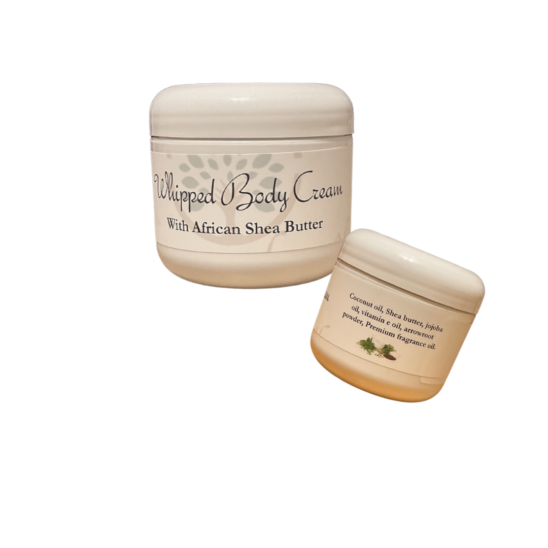 Whipped body cream