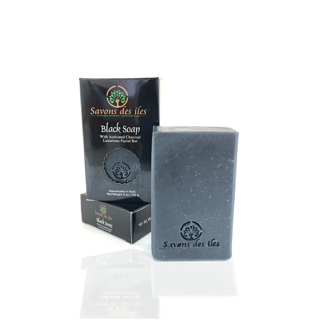 Savon noir aka charbon et aloès
