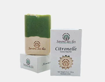 Let's talk about our Lemongrass face and body bar